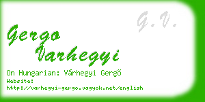 gergo varhegyi business card